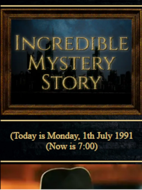 Incredible Mystery Story, The Game